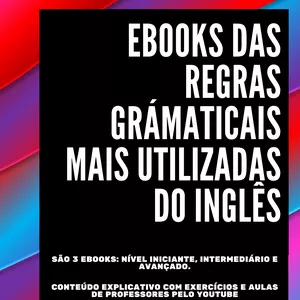 Imagem de capa para o Ebook "Inglês perfeito: Guia Completo de Gramática"