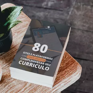 Imagem de capa para o Ebook Curadoria de Sites e Plataformas com Cursos Extracurriculares GRATUITOS