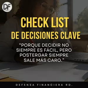 Imagen de portada para Ebook Check List de Decisiones Financieras Clave