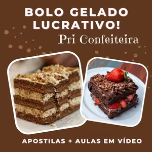 Imagem do curso Faça e Lucre - Edição Bolo Gelado