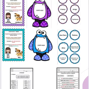 Imagem de capa para o Ebook SUBSTANTIVOS - PRÓPRIO E COMUM