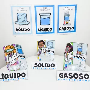 Imagem de capa para o Ebook PROJETO -ESTADO FÍSICO DA ÁGUA