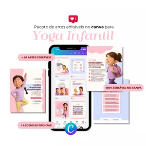 Imagem do curso PACK PARA YOGA INFANTIL - Criaé Studio