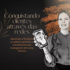 Imagem do curso Cabeleireiros: Conquistando clientes através das redes 
