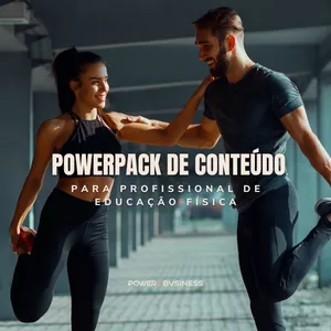 Imagem de PowerPack de conteúdo para Profissional de educação física criado por Luan Braga na hotmart