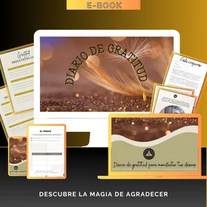 Imagen de portada para Ebook Diario de Gratitud: Descubre la Magia de Agradecer