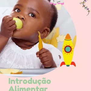 Imagem de capa para o Ebook E-book para  Introdução Alimentar Descomplicada