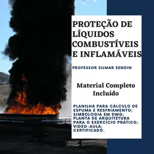 Imagem de Curso de Proteção Contra Incêndio para Líquidos Combustíveis e Inflamáveis criado por Silmar da Silva Sendin na hotmart