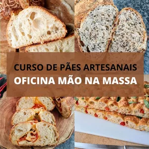 Imagem do curso Curso Pães Artesanais - Oficina Mão na Massa