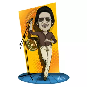 Cover image for Ebook Dibujo de Hector Lavoe salsa