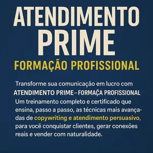 Imagem do curso Atendimento Prime – Formação Profissional 