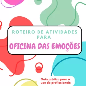 Imagem de capa para o Ebook Roteiro de atividades para Oficina das Emoções