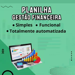 Imagem de capa para o Ebook planilha gestão financeira