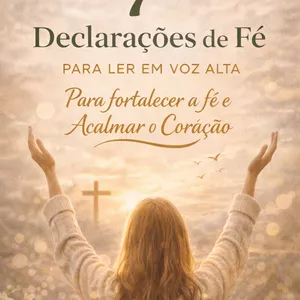 Imagem de capa para o Ebook ✨ 7 Declarações de Fé Para Ler em Voz Alta
