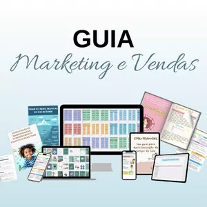 Imagem de capa para o Curso online Guia de Marketing e Vendas