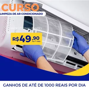 Curso CURSO LIMPEZA DE AR CONDICIONADOS