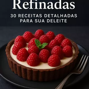 Imagem de capa para o Ebook Sobremesas Refinadas