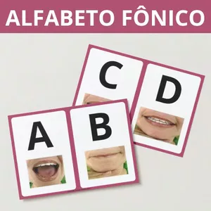 Imagem de capa para o Ebook Alfabeto Fônico Para Imprimir