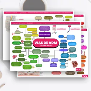 Imagem de capa para o Curso online Mapa Mental: Vias de Administração (Farmacologia)