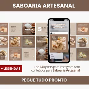 Imagem do curso PACK PARA SABONETE ARTESANAL