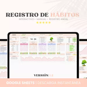 Imagen de portada para Curso online Registro de Hábitos Interactivo