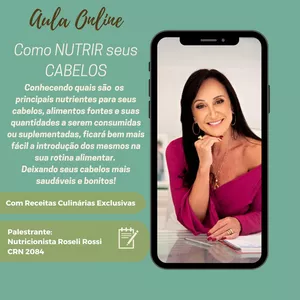 Aula Online - Como NUTRIR seus CABELOS por CLÍNICA EQUILÍBRIO NUTRICIONAL