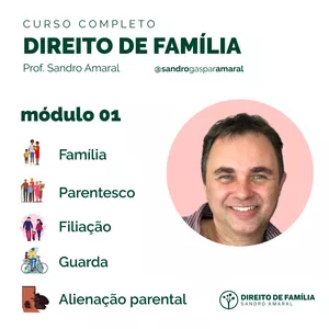 Imagem de capa para o Evento online Curso completo teórico de direito de família (Mod.1)
