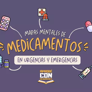 Imagen de portada para Curso online MAPAS MENTALES DE MEDICAMENTOS EN URGENCIAS Y EMERGENCIAS