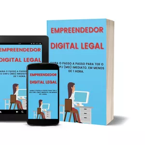 Imagem principal do produto Empreendedor Digital Legal.