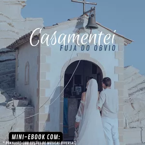 Imagem de capa para o Ebook Para casamento - Fuja do óbvio.