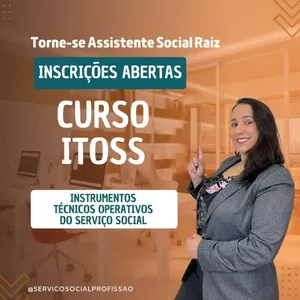 Imagem de capa para o Curso online Instrumentos Técnicos Operativos do Serviço Social - ITOSS