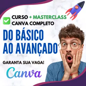 Imagem do curso Curso Canva do Básico ao Avançado