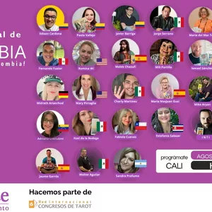 Imagen de portada para Evento presencial CONGRESO INTERNACIONAL DE TAROT COLOMBIA 2025