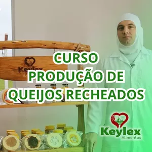 Imagem do curso PRODUÇÃO DE QUEIJOS RECHEADOS