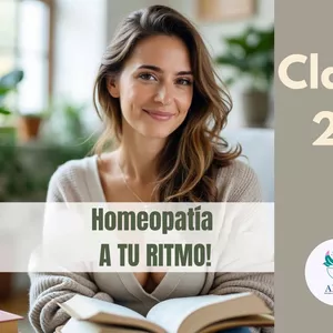 Imagen de portada para Curso online Clase 20 Homeopatía A TU RITMO Parte 1