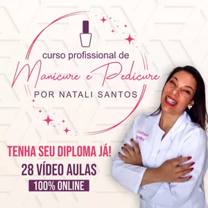 Imagem do curso Curso profissional de manicure e pedicure  por Natali santos