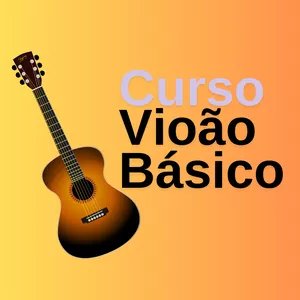 Imagem de capa para o Ebook Curso básico de violão