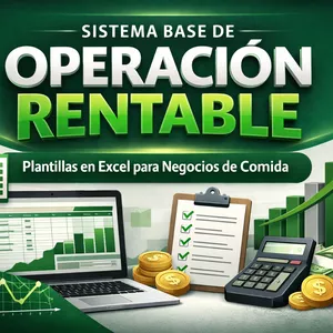 Imagen de portada para Ebook Manual Operativo de Rentabilidad para Negocios de Comida