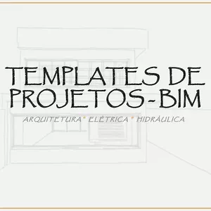 Imagem de capa para o Curso online TEMPLATES REVIT - HIDRÁULICA, ELÉTRICA E ARQUITETURA 