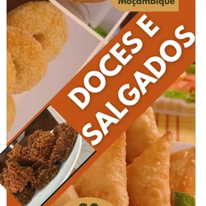 Imagem de capa para o Ebook Doces e salgados de Moçambique 