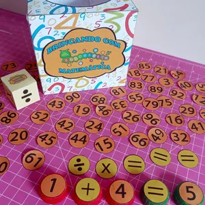 Imagem de capa para o Ebook BRINCANDO COM MATEMÁTICA 