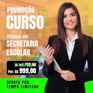Imagem de capa para o Curso online Melhor curso de Secretária escolar online 