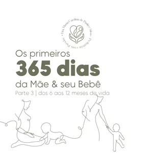 Imagem de capa para o Ebook Os Primeiros 365 Dias da Mãe e seu Bebê | Parte 3 - Dos 6 aos 12 meses 