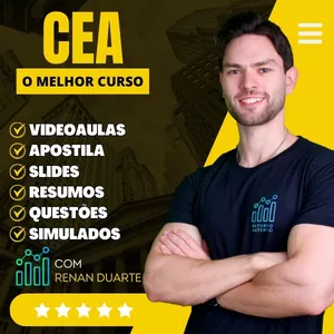 Imagem de capa para o Curso online Curso CEA Completo e Atualizado (Com Renan Duarte)