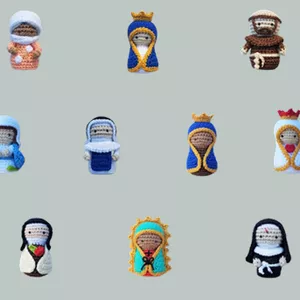 Imagem do curso Arte de Oração em Fios - Pacote de Amigurumi religioso 
