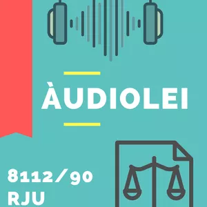 Imagem de capa para o Curso online ÁUDIOLEI COMENTADA 8112/90 - RJU - LEI DO SERVIDOR PÚBLICO FEDERAL