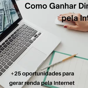 Imagem do curso Como Ganhar Dinheiro pela Internet: mais de 25 oportunidades para gerar renda