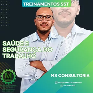 Imagem de capa para o Curso online TREINAMENTOS SST EAD MS CONSULTORIA SAÚDE E SEGURANÇA DO TRABALHO