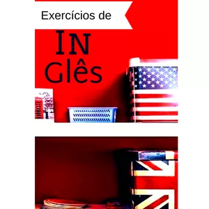 Imagem de capa para o Ebook Exercícios de inglês- Ebook