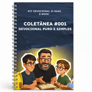 Imagem de capa para o Ebook Coletânea #001 - Kit Devocional 21 Dias
